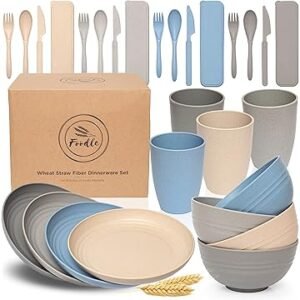 Wheat Straw Dinnerware Set