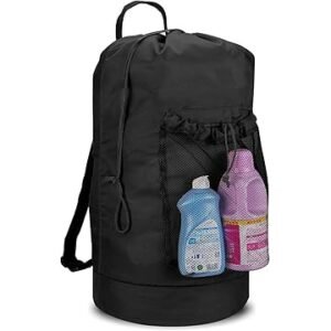 Laundry Backpack with Shoulder Straps